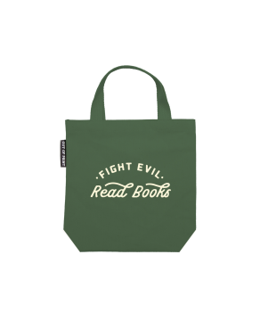 Fight Evil, Read Books tote bag